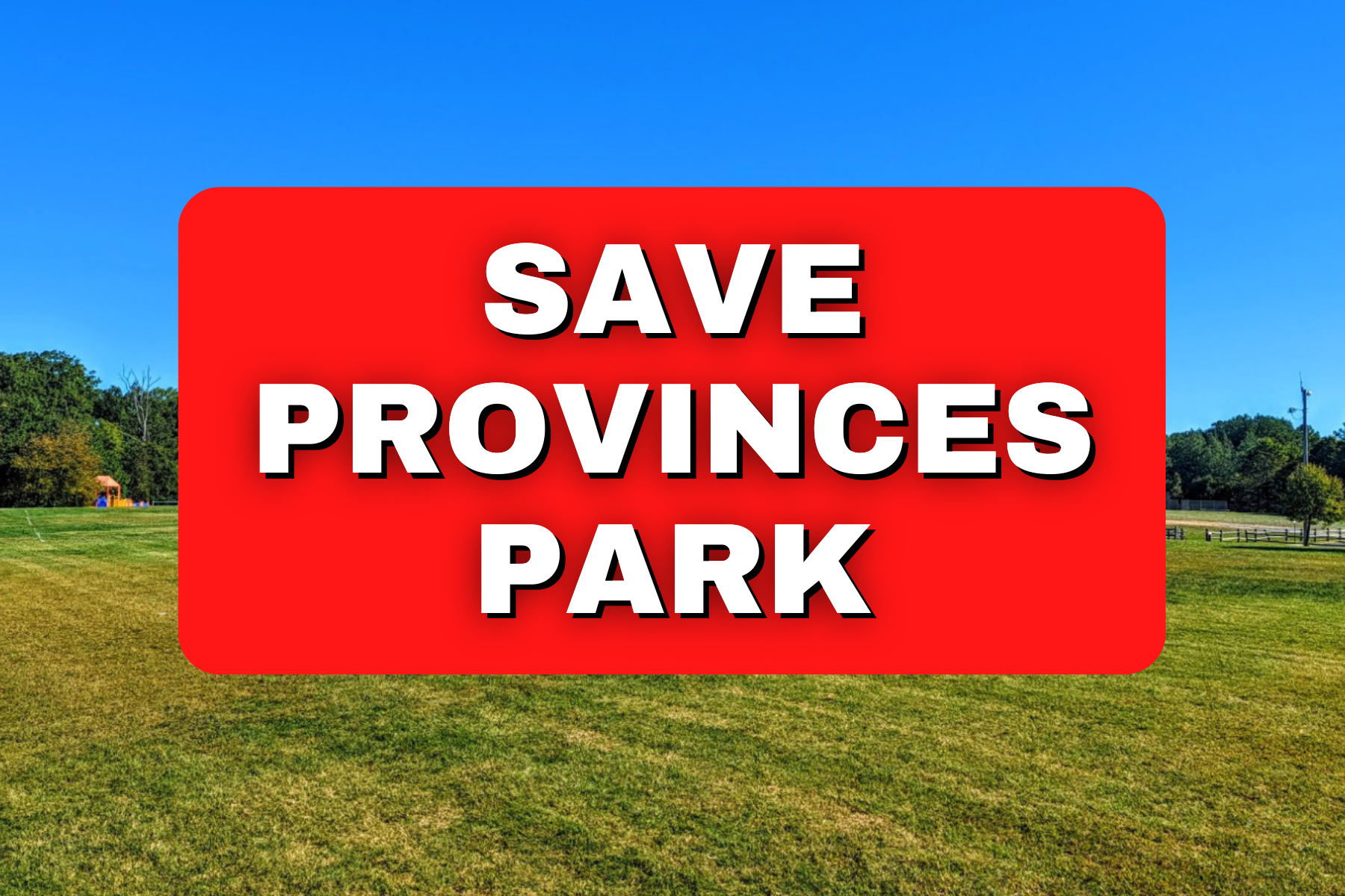 Save our park